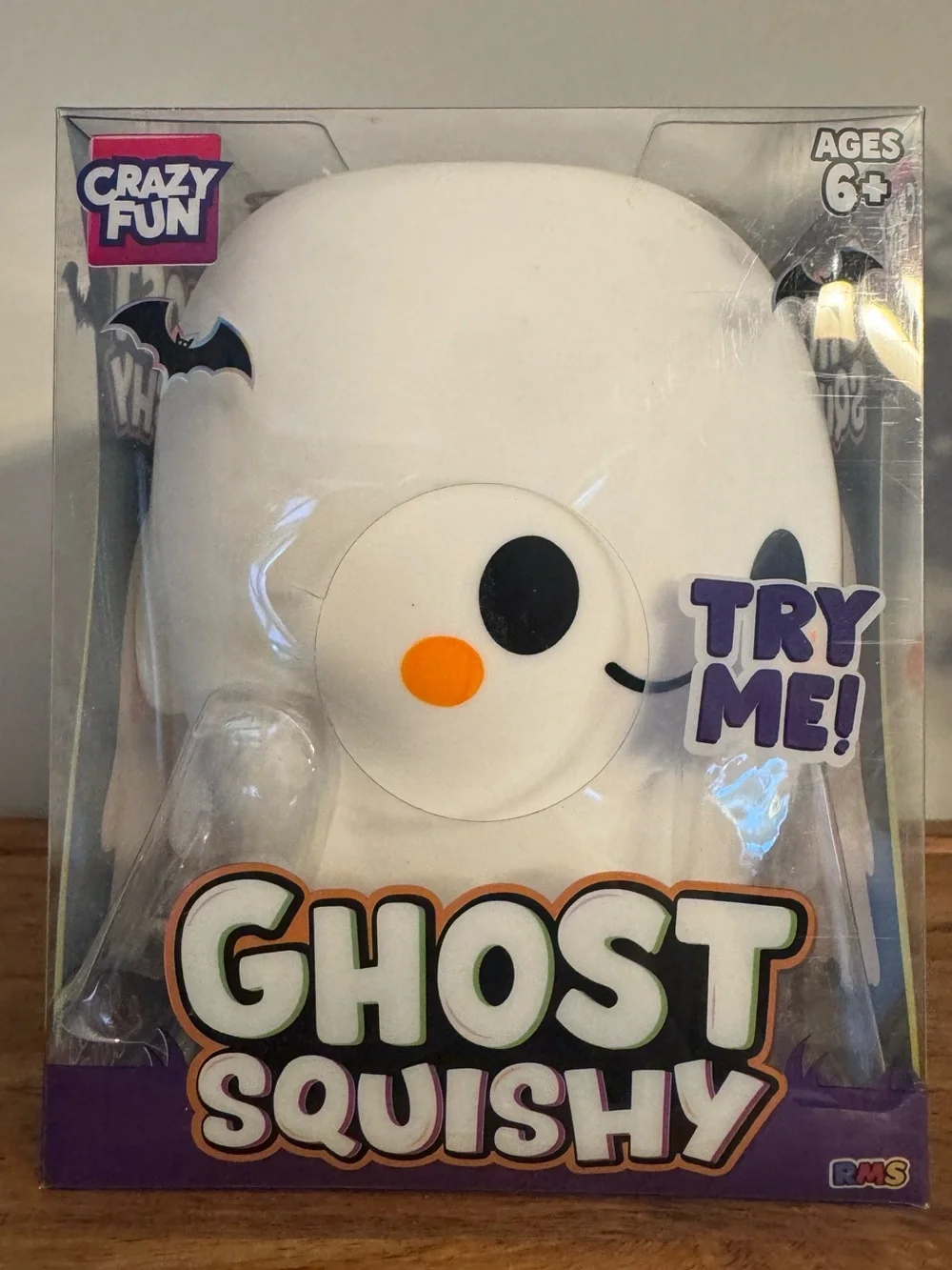 RMS Crazy Fun Jumbo Ghost Squishy